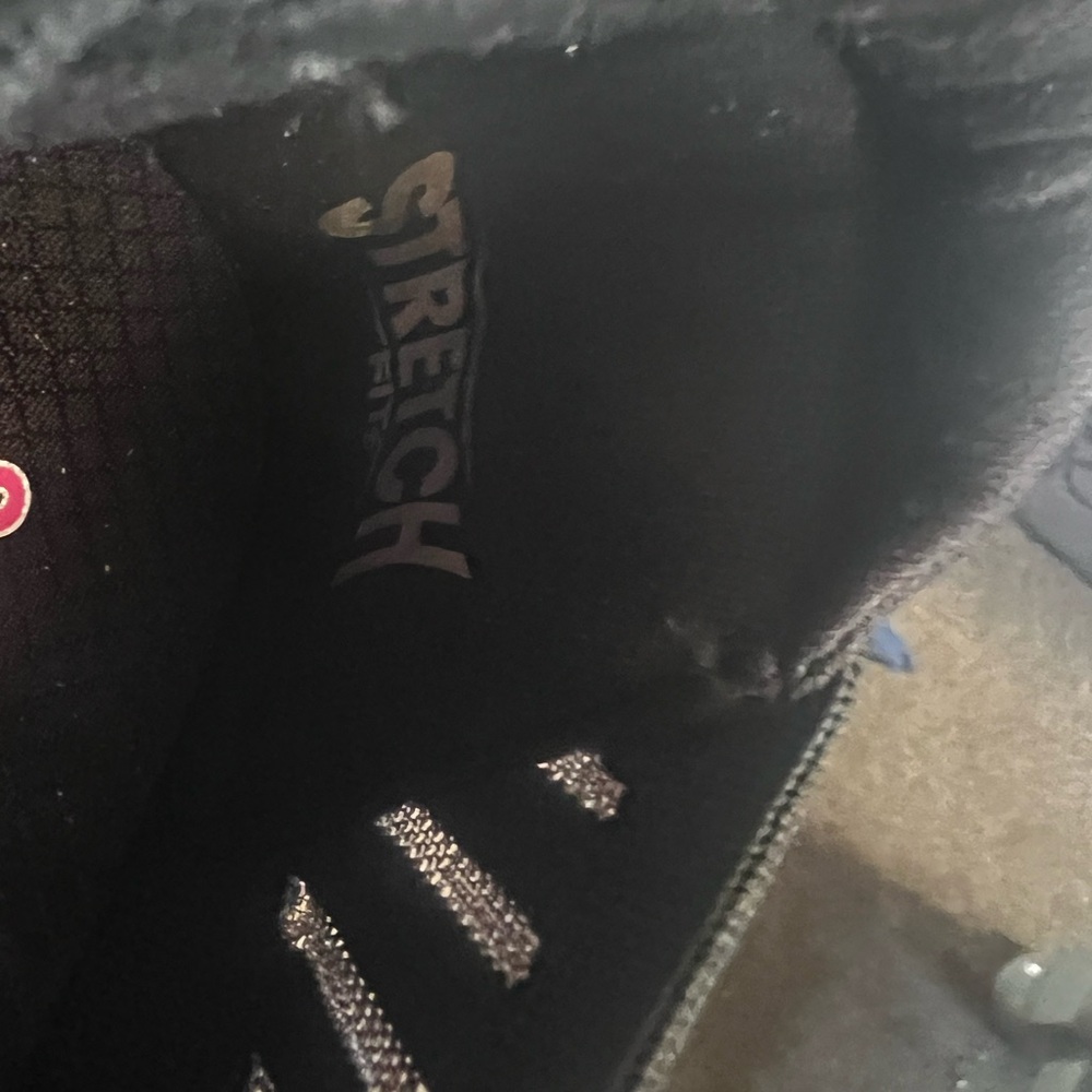 Skechers Women’s Black Knit Slip-On Memory Foam Sneakers Size 10 - Picture 5 of 7